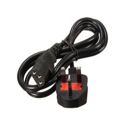 Computer Desktop CPU And Monitor Power Cable