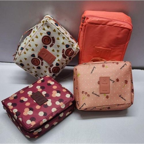 Travel make up mini bag organizer