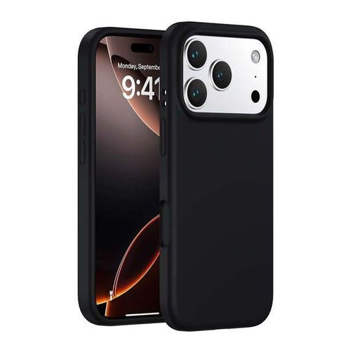 Silicone original iPhone 17 Pro Max Silicone Case, Black