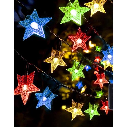5M Multicolor LED Lights STAR design