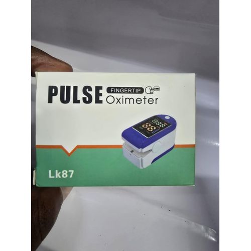 Digital LK87 Fingertip Pulse Oximeter – Accurate, Portable, and Simple Oxygen Monitoring