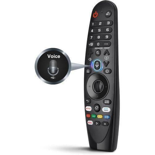 Voice Magic Remote AKB75855501 for OLED QNED NanoCell Webos Smart TV Magic Remote Control Replacement AN-MR20GA MR19BA MR18BA MR650A with Pointer Function