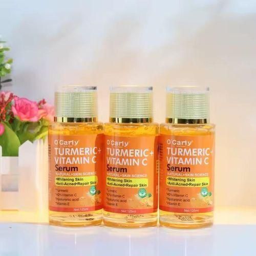 O'Carly Ocarly TURMERIC & Vitamin C Face Serum. Treats ACNE, Repairs, Remove Wrinkles, Fine Lines, Evens skin tone, Moisturizes & Improve Elasticity