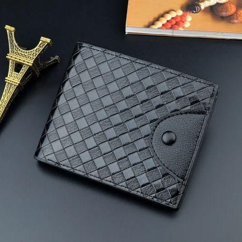 Retro Men's Wallet - Black