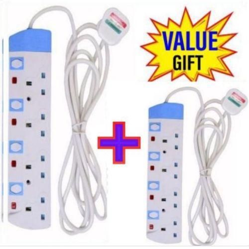 Power King HOME STARHOME BEST 4 WAY POWER EXTENSION WITH LONG CABLEFREE 4WAY POWER EXTENSION