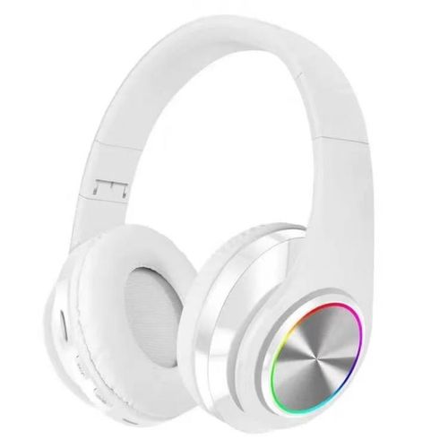 B39 LED colourful lights portable folding headset wireless headphones