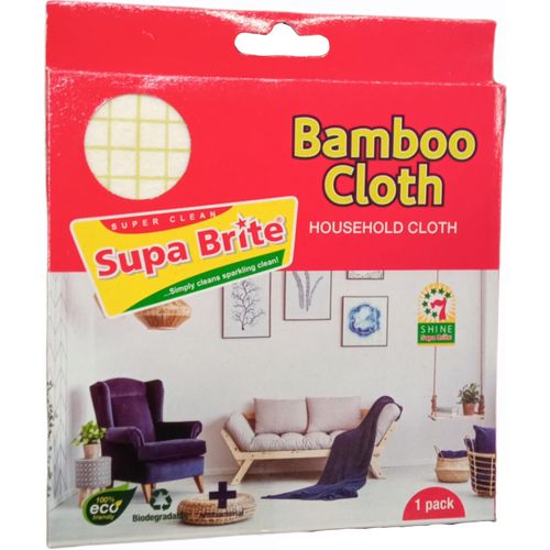 Bamboo Cloth Simply Cleans Sparkling Clean
