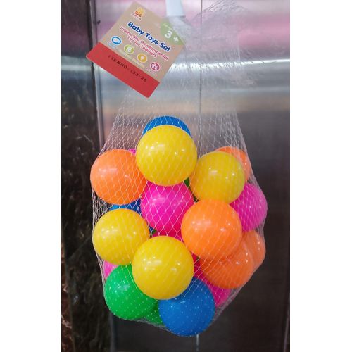 30 pieces Soft Thickened Plastic Balls Pit Balls for Kids Pool Water Toy Balls, Party Decoration, Photo Booth Props
