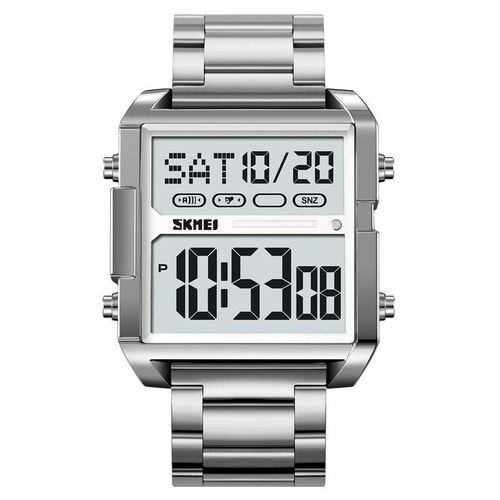 2299 Stainless Steel Multifunctional Outdoor Business digital watch waterproof alarm, date mens watch