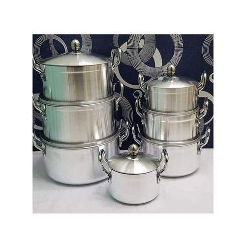 17 Pieces Heavy Aluminium Cooking Pot Sufuria Set