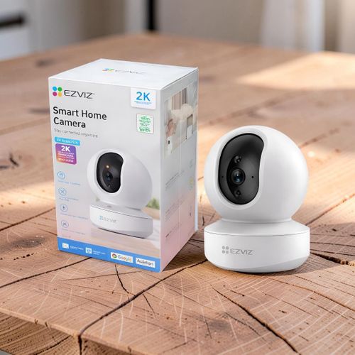 1080P Full HD Rotating 360 Smart Indoor Home Security Night Vision Motion Detection App Control Remote Access Secure Cloud Storage Wi-Fi Camera