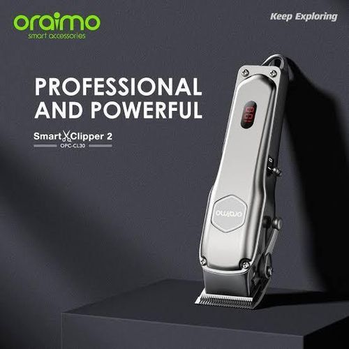 Smart X Clipper 2 OPC-CL30 – Professional Hair Clipper with Powerful Motor, 2.5H Runtime, 4 Guide Combs, Taper Lever, LED Display, 365-Day Warranty for Men Barber Home