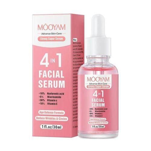 Face Serum 4 In1 Super Serum Niacinamide Hyaluronic Acid Vitamin E Anti-Wrinkle Anti-Aging Serum
