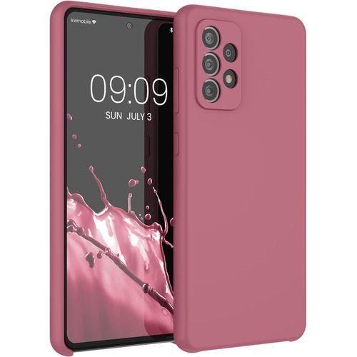 Samsung Galaxy A73 5G Case, Fur-Lined Silicone Back Cover Compatible Protective Phone Cover