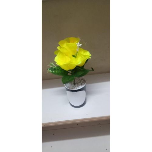 Yellow bonsai flower