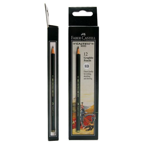 Faber Castel Graphite Pencil 9000 12pcs – 8B