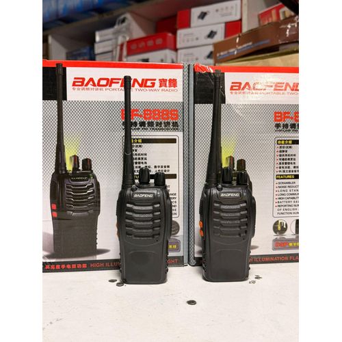black 888s baofeng Radiocall