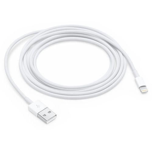 Original X white Lightning USB Cable – Fast Charging & Data Sync USB Cable with Reinforced Connectors – Durable, Tangle-Free Design for iPhone, iPad & Accessories