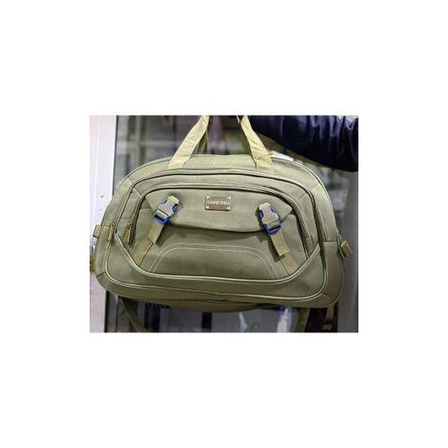 High Quality Travel bag, canvas material large multi pockets Travel Duffel Bag, Green