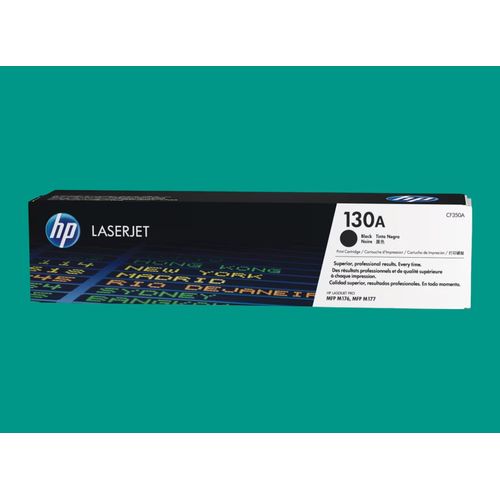130A Black Toner Cartridge, High Yield, LaserJet Pro MFP, Genuine Replacement
