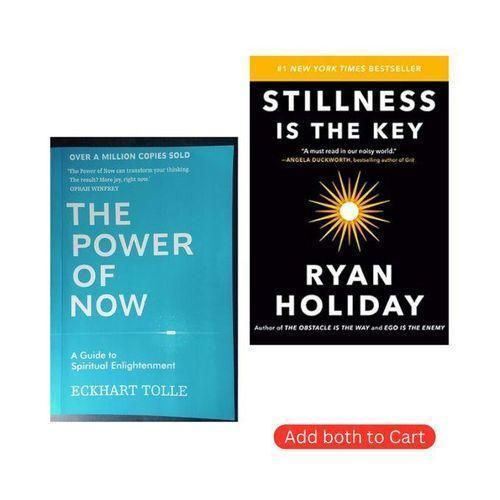Mindfulness & Mastery Book Combo – The Power of Now + Stillness Is the Key