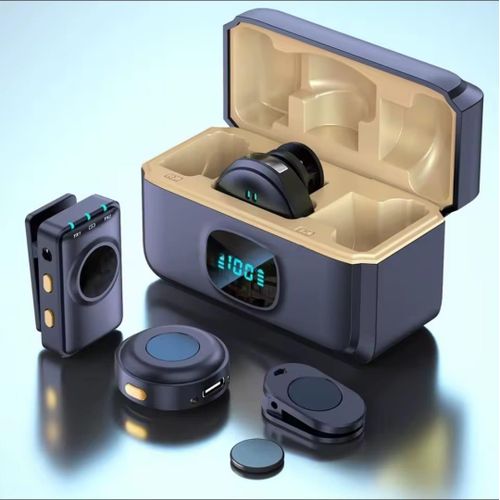 Proffesional Wireless Lavier Microphone with Powerbank