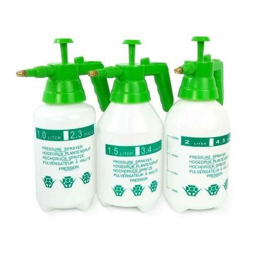 Multi-Purpose Handheld Manual Garden Pressure Pump Sprayer Bottle – Adjustable Nozzle Water Mist Sprayer for Plants, Pest Control, Cleaning