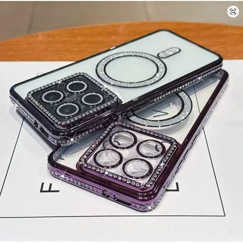 XIAOMI Redmi Note 14 Pro Plus + Fancy And Unique Transparent, Clear And Colorless With Black Edges Heavy Protection Phone Case/ Cover