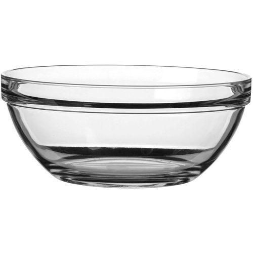 Stackable Round Glass Serving - Mixing Bowl