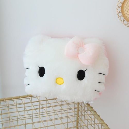 Big Size Sanrio Hello Kitty Headrest Back Cushion Melody Cuddly Pillow Blanket Sofa Bed Decor Pillow Hug Plushies Xmas Gifts