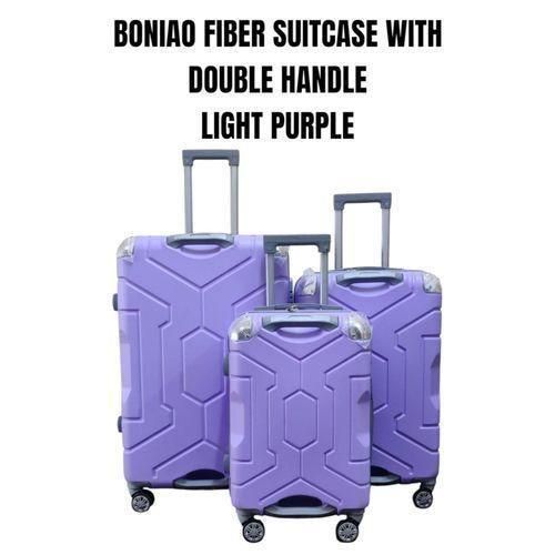 3 in 1 luxurious Unbreakable fiber king-size suitcase