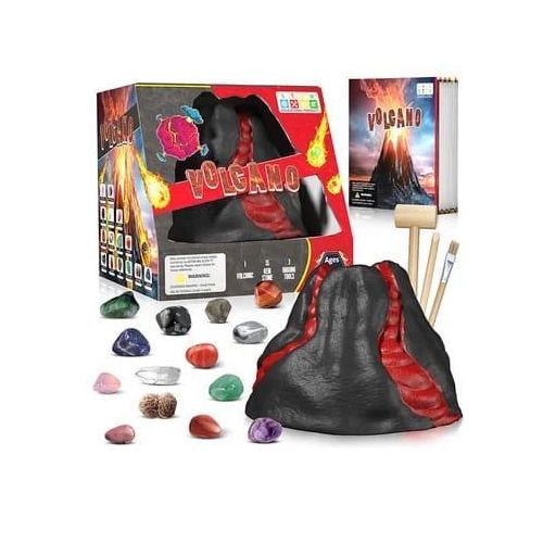 Volcano Gem Game – Educational STEM Toy For Kids 6+ Years, Intelligence Development Activity Kit, Fun Learning Game Packed In Gift Box