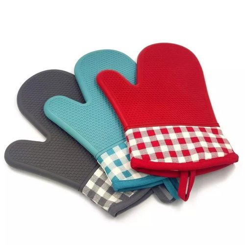 Silicon kitchen oven gloves