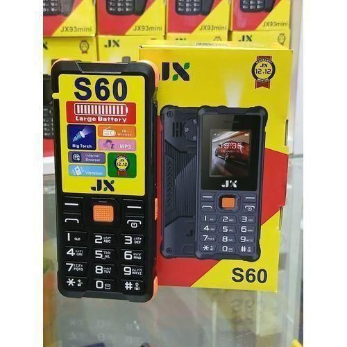 Jx S60 New Design Featured Wireless FM Radio Kambambe Phone 1.77 Inch Screen 3200mAh FM Wireless Facebook and Torch Light with vibration FEATURE PHONE