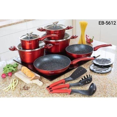 15pc Cookware RED