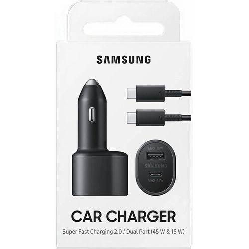 Dual Port (45W+15W) Super Fast Dual Car Charger Usb (45W+45W) Two Type C Ports And Type C-C Cable