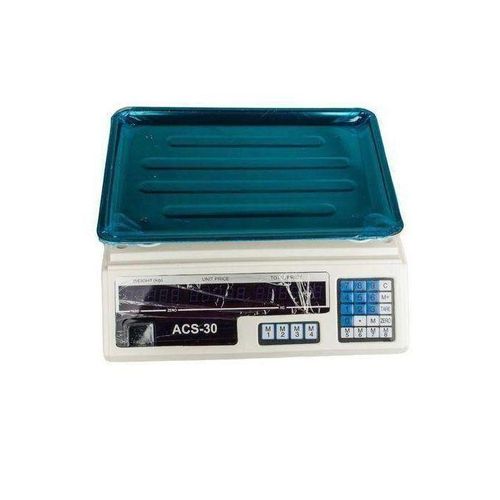 Commercial 30kg Electronic Price Computing Digital Weighing Scale