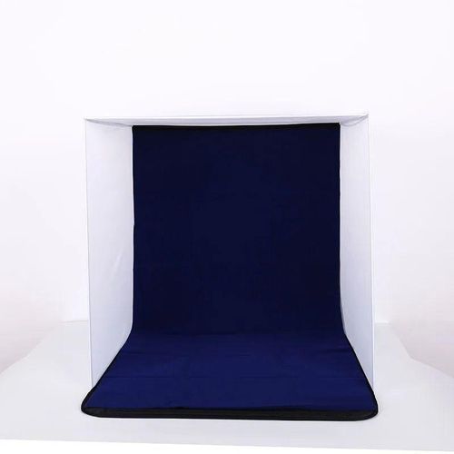 Foldable Studio Tent 20x20cm with LED Light Strip and Dual Color Backdrops for High Quality Product Photos