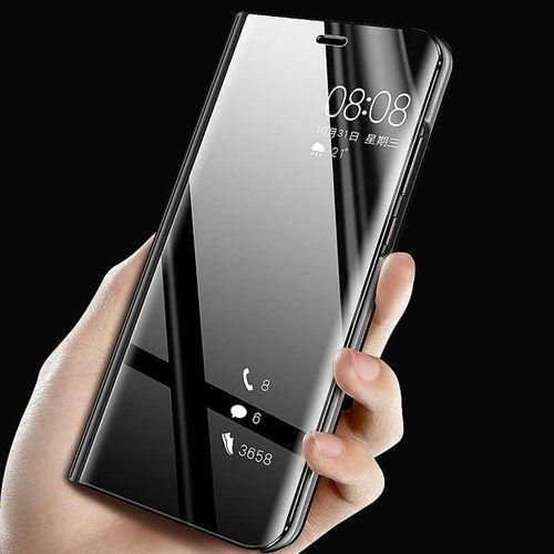 Clear View Case Cover For Samsung Galaxy A52 Black