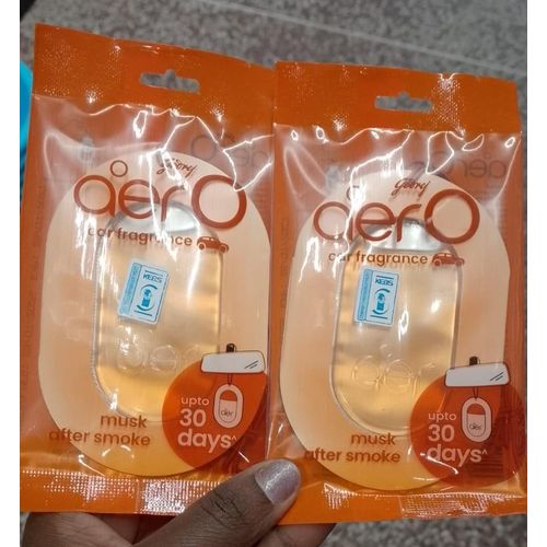 2pcs Aer O Hanging Car Air Freshener Musk After Smoke – Long Lasting Car Perfume
