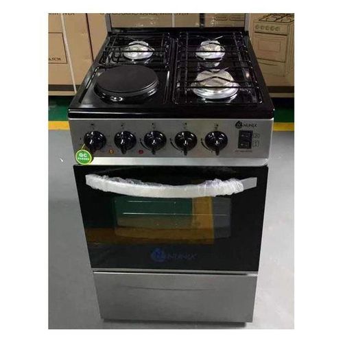 Free Standing 3 Gas Burner 1 Electric Cooker With Oven