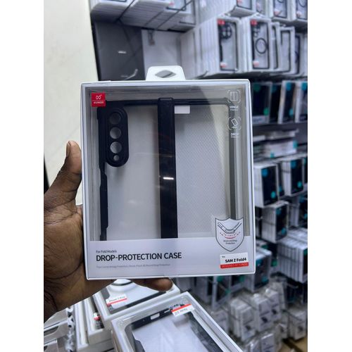 Samsung Galaxy Z Fold 4 Xundo Airbag Case Shockproof Transparent Acrylic TPU Protection with Slim Fit Design Protective Phone Cover