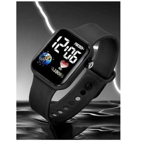 Birthday Gift For Child Boy Girl Smart LED Digital Cartoon Kids Watch Waterproof Bracelet Wristwatch Made Of Silicon Material