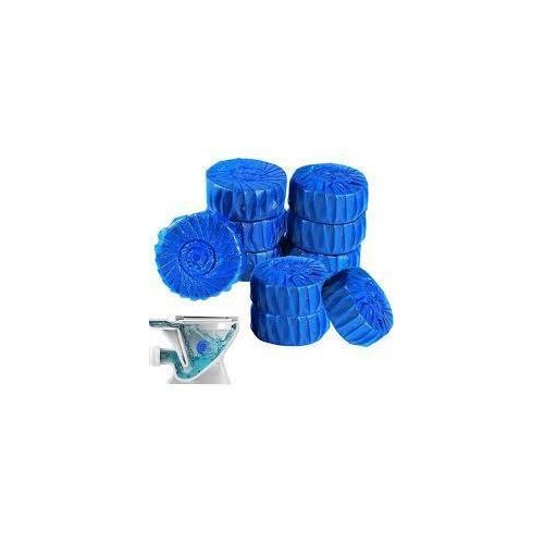 10 Piece Blue Bubble Automatic Toilet Bowl Cleaner Flush Deodorizer Tablets Set