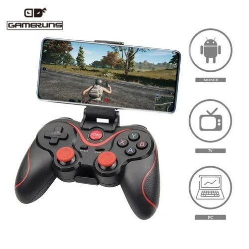 Android smartphone tablet PC with TV box holder wireless BT 4.0 gaming controller joystick for PS3