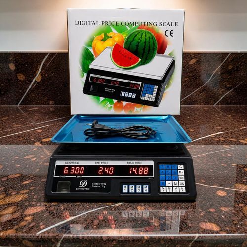 Tare Function Zero Tracking ACS 40 Upto 40Kgs Computerized Electronic Weight and Price Computing Digital weighing scale