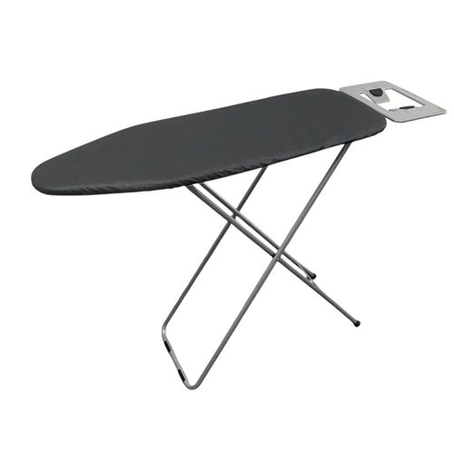 Metallic Ironing Board with Iron Rest