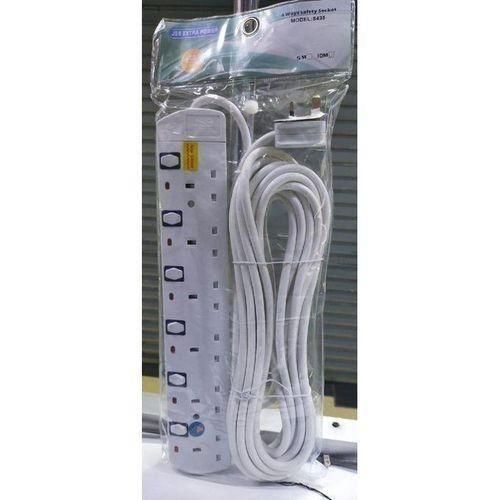 5-Way Surge Protector Power Extension With 10M Long Cable
