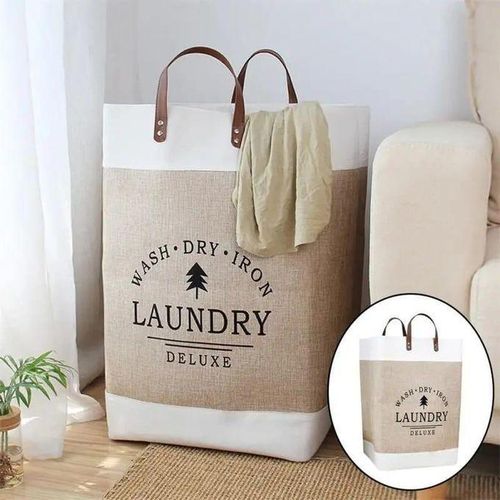 Large Capacity Foldable Laundry Deluxe Basket