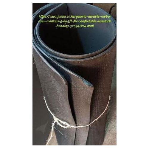 Durable Rubber Cow Mattress 5 By 3ft For Comfortable Livestock Bedding